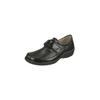 Klettschuh NATURAL FEET "Kletter Orb", Damen, Gr. 42, schwarz (schwarz, grau), Rindsleder, Synthetik, casual, Schuhe Klettschuh Slipper, aus echtem Leder