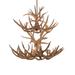 Meyda Tiffany 200463 Antlers 12 Light 42 Wide Antler Candle Style Chandelier - Copper