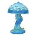 UsJiangM Painting Mushroom Table Lamps Bohemian Resin Mushroom Table Lamp Night Light for Home and Office 5.9*5.9 inch