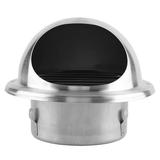 Eastbuy Ventilation cap - Stainless Steel Adjustable Wall Air Vent Round Home Ventilation Duct Cover (Silver)