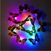 Teissuly Cute Butterfly Lights Color Changing LED Night Light Home Room Desk Wall Decor 7 Colorful Changing Night Light 3D Butterfly Sticker Wall Light for Home Party Decor Gift