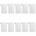 DEWIN 10pcs Cleaning Net Bag 33 x 20cm Leaf Trash Catcher Fine Mesh Filter Bags for Pool Vacuum Cleaner(White)