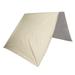 Outdoor Canopy 52.0x89.0in Sun Shade Sails Canopy Outdoor Swing Canopy Kids Playground Roof Canopy Waterproof Cover Replacement Tarp Sunshade(Beige)