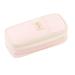 Back to School Savings! Uhuya Large-capacity Pencil Case Macaron Color Matching Can Be Transformed Into An Upgraded Pencil Case Stationery Box Pink