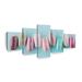 Ebern Designs Delectable Macarons On Canvas 5 Pieces Print Plastic in Indigo | 74 H x 34 W x 1.25 D in | Wayfair A440C6580FD9488A90312C64F962DEB5
