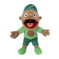 Jeffy Soft Plush Toy Hand Puppet Jeffy Puppet Plush Toy Game Series Hand Puppets Plush Hat Game Toy Cartoon Puppet Plushie Doll Fun and Cute Parent Child Game Family Puppet Toy