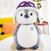 Sokhug Clearance Super Cute Plush Toy Simulation Wearing Hat Penguin Doll Doll Bed Birthday Gift Plush Toy