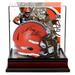 Nick Chubb Cleveland Browns Autographed Riddell Speed Mini Helmet with Deluxe Case