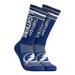 Men's Mitchell & Ness Blue Tampa Bay Lightning Power Play Crew Socks