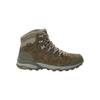 Hikingschuh JACK WOLFSKIN "REFUGIO TEXAPORE MID M", Gr. UK 12 - EU 47, Normalschaft, braun (cold, coffee), Hauptmaterial: Leather; ;Second Material: Synthetic; Futter: Texapore Core ;Sole: Rubber / EVA; 100% Rubber/ EVA, Schuhe