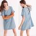 Madewell Dresses | Madewell Chambray Flutter Sleeve Dress | Color: Blue | Size: S