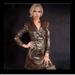 Zara Dresses | Metallic Blazer Dress | Color: Black/Gold | Size: S