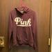 Pink Victoria's Secret Tops | M Pink Hoodie Sweatshirt Top | Color: Purple | Size: M