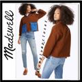 Madewell Jackets & Coats | (Re)Sourced Fleece Quilted-Pocket Popover Jacket By Madewell | Color: Blue/Brown | Size: S