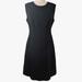 Kate Spade New York Dresses | Kate Spade Black Sicily Sleeveless Sheath Dress Exposed Zipper Women's 8 | Color: Black | Size: 8