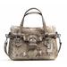 Coach Bags | Coach Campbell Exotic Leather Small Flap Satchel Bag F27895 Gray Nwt $498 | Color: Gray/Silver | Size: Os