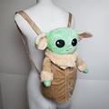 Disney Bags | Baby Yoda Grogu Backpack Star Wars | Color: Green | Size: Os