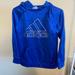 Adidas Shirts & Tops | Adidas Blue Hoodie Youth Large | Color: Blue/Silver | Size: 12b