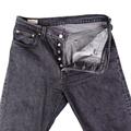 Levi's Jeans | Levis 501 Jeans Womens 29x28 (32x28) Big E Classic Fit Straight Button Denim | Color: Black | Size: 32plus