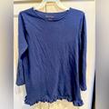 Lilly Pulitzer Shirts & Tops | Lilly Pulitzer Girls Navy Blue Long Sleeve Tee Shirt Top Sz Xl 12-14 Resort Wear | Color: Blue | Size: Xlg