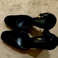 Gucci Shoes | Authentic Used Gucci High Heel 6 1/2 Sandal For Evening Party | Color: Black | Size: 6.5