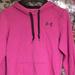 Under Armour Shirts & Tops | Juniors Hot Pink Pullover Hoodie | Color: Pink | Size: Unknown Looks Like Could Be A Juniors L 10/12