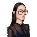 Gucci Accessories | Gucci Gg0890o 001 Eyeglasses Rectangle Black Women | Color: Black | Size: 55/19/140