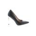 Mix No. 6 Heels: Pumps Stilleto Cocktail Black Solid Shoes - Women's Size 6 - Pointed Toe