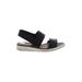 Everlane Sandals: Slip On Platform Chic Black Solid Shoes - Women's Size 9 1/2 - Open Toe