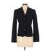 Body By Victoria Blazer Jacket: Short Black Solid Jackets & Outerwear - Women's Size 2