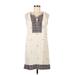 Madewell Casual Dress - Shift: Ivory Dresses - Women's Size 6