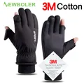 Gants de cyclisme étanches pour hommes gants d'hiver gants de sport de plein air gants de course