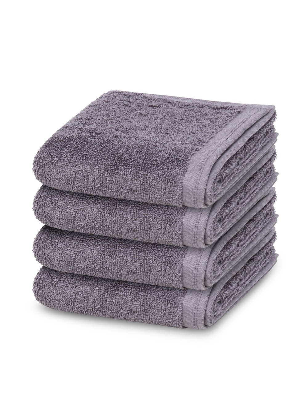 Vossen Gästetuchset 4-teilig Damen grau, ONE SIZE Image