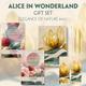 Alice in Wonderland Books-Set (with audio-online) Readable Classics Geschenkset + Eleganz der Natur Schreibset Basics, m