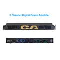 Amplificatore di potenza digitale in classe D a due canali 1800W ad alta tecnologia Bridged Stereo Mono 3 modalità 2x 450W Stave DJ Karaoke AMP
