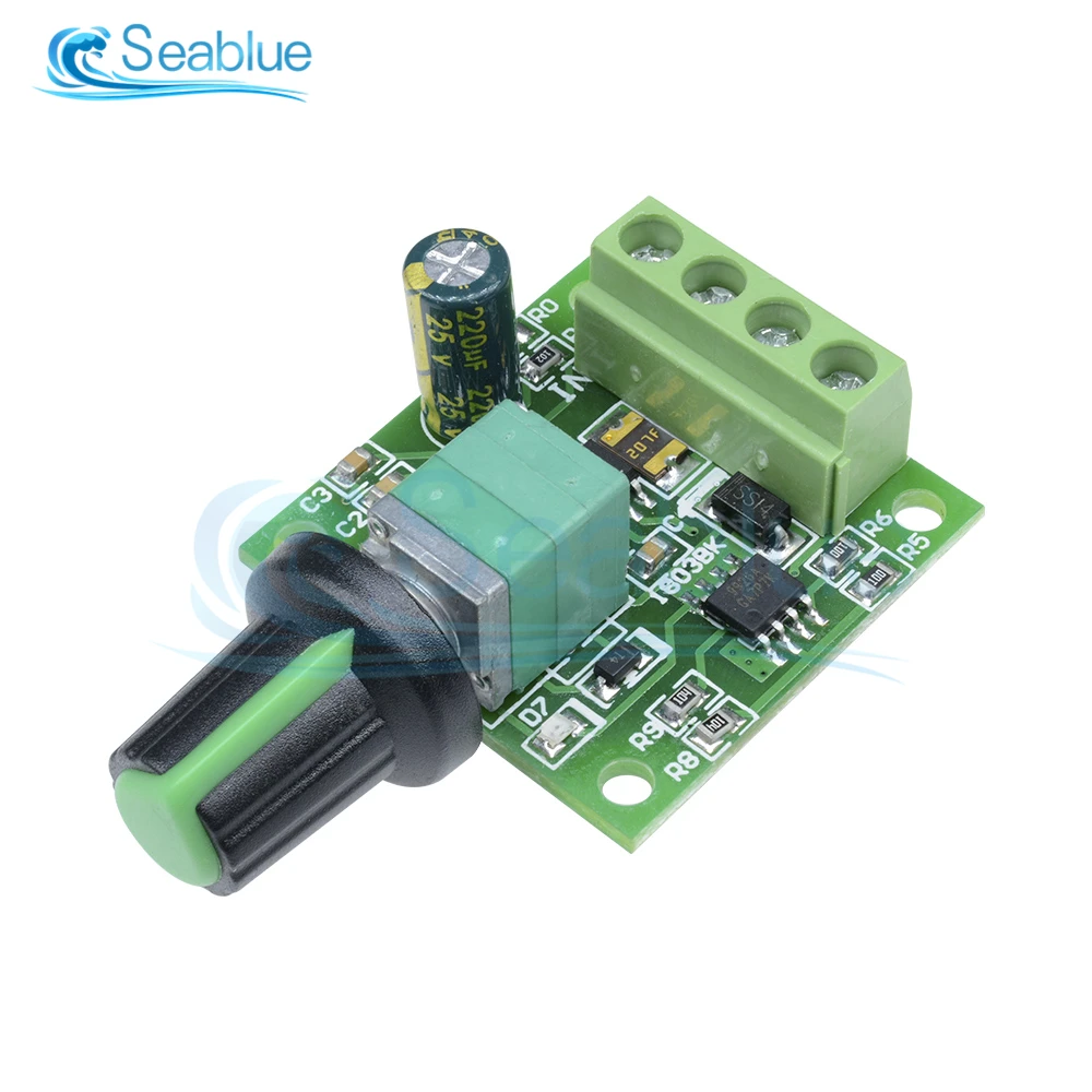 DC 1,8 V 3V 5V 6V 12V 2a 30W PWM Motor drehzahl regler Niederspannung motor Drehzahl regler PWM einstellbares Antriebs modul Image