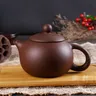 Lila Sand Tee tassen Keramik tragbare Teekanne Set Outdoor-Reise Gaiwan Tee tassen Tee tasse Tee