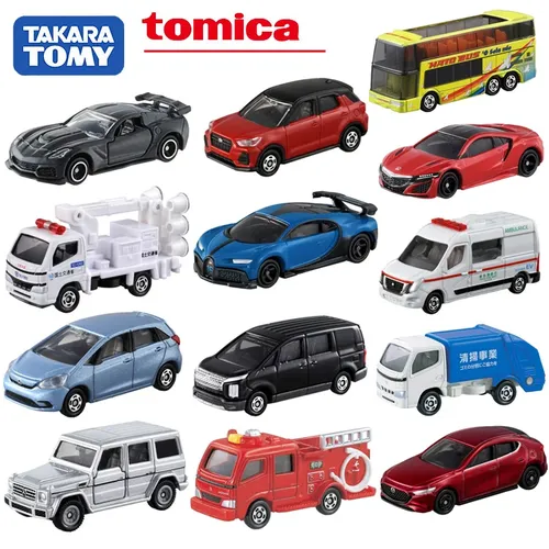 Takaratomy Tomica Spielzeug auto Legierung Auto Modell Simulation ae86 gtr Bus Tomy Parkhaus Szene