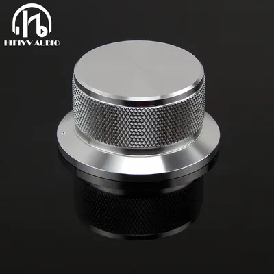 HIFI-Verstärker-Lautsprecher, Aluminium, Lautstärkeregler, 1 Stück, Durchmesser 50 mm, Höhe 25 mm, Image
