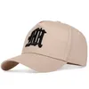 M Brief Baseball Cap Männer Frauen Hip Hop Hut Trucker Caps Baumwolle Snapback Hüte Männer Frauen Sport Freizeit Hüte