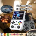 ANBERNIC RG353V 353VS Console di gioco portatile PSP portatile RK3566 simulatore 20 integrato 3.5
