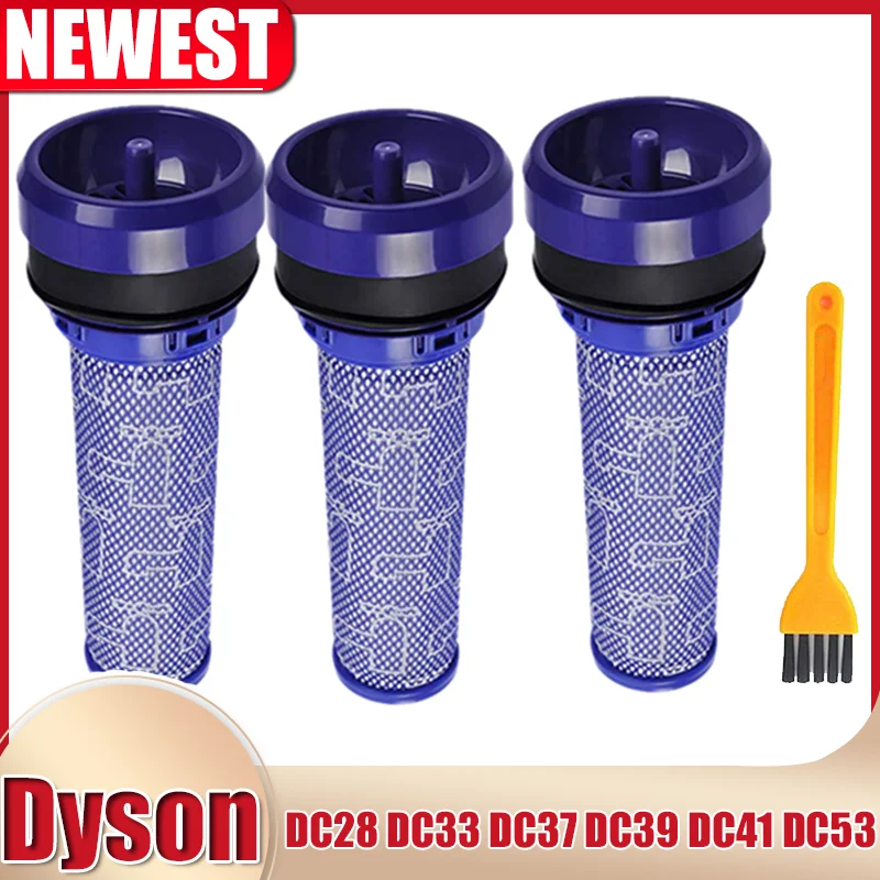Filter Für Dyson DC28 DC33 DC37 DC39 DC41 DC53 Staubsauger Waschbar Barrel Vorfilter Ersatz Ersatzteile Zubehör Image