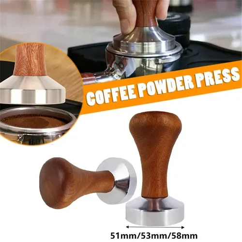 51mm/53mm/58mm Espresso Kaffee manipulieren Aluminium Kaffee verteiler Leveler Werkzeug Bohnen press