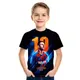 Messi T-Shirt Junge Kleidung Kind T-Shirt Jungen T-Shirts Sommer Kinder kleidung Mädchen T-Shirt