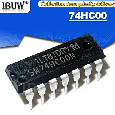 10pcs sn74hc00 dip14 sn74hc00 74 hc00 74 hc00 dip integriert ic Image