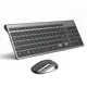 2 4G Wireless Tastatur Maus Protable Mini Tastatur Maus Combo Set Für Notebook Laptop Mac Desktop PC