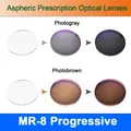 MR-8 Super Tough Photochrome Digitale Freies-form Progressive Asphärische Rezept Linsen für Diamant