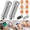 2 in 1 Portable Hand Warmers Rechargeable Power Bank iMounTEK 2 Pack 10000mAh Split-Magnetic Handwarmers with 3 Heating Levels for Outdoor Camping Fishing Skiing Silver