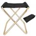 Foldable Chair Folding Camp Stool Aluminum Alloy Portable Foldable Chair Seat for Outdoor Fishing BBQ Camping