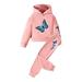 mveomtd Toddler Girl Butterfly Print Long Sleeve Hoodie Pants Set For 1 To 8 Years Baby Girl Clothes Bundle 18 Month Girl Clothes